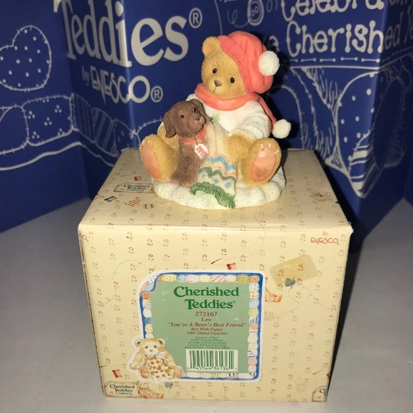 Cherished Teddies Figurine Lee - Picture 1 of 5